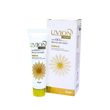 UVION SPF 60 PA +++ BROAD SPECTRUM SUNBLOCK 30gm