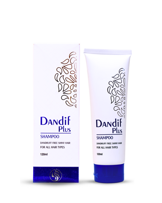 DANDIF PLUS SHAMPOO DANDRUFF FREE SHINY HAIR 120ml