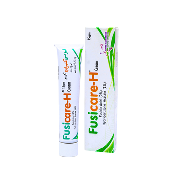 FUSICARE-H CREAM (FUSIDIC ACID 2%, HYDROCORTISONE ACETATE 1%) 15gram