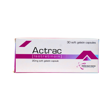 ACTRAC (ISOTRETINOIN) CAPSULE 20mg PACK OF 30 SOFT GELATIN CAPSULES