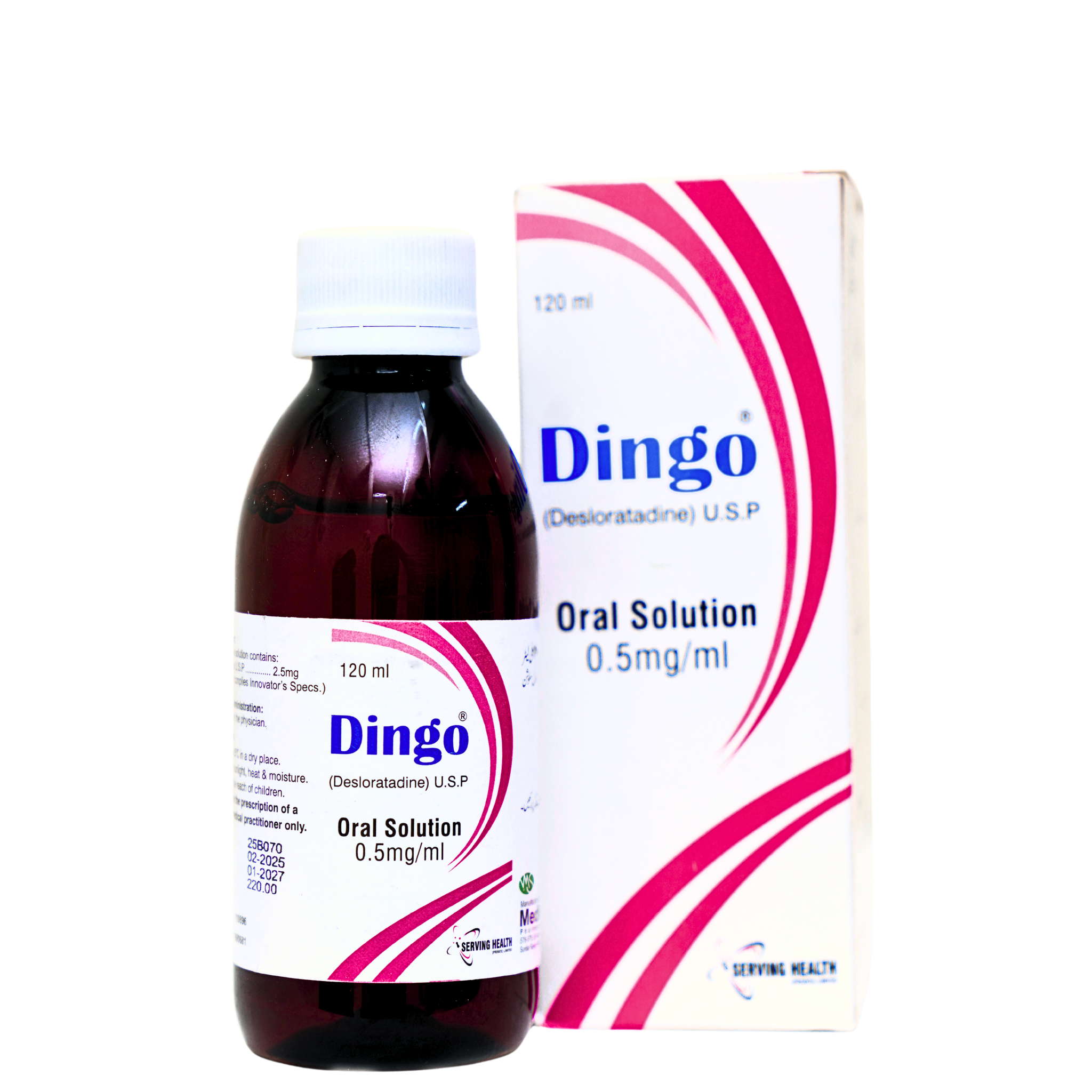 DINGO (DESOLRATADINE) U.S.P 0.5ml