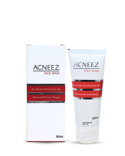 ACNEEZ FACE WASH 60ml –GENTLE CLEANSER FOR ACNE PRONE SKIN